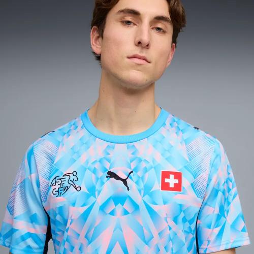 Preview: Schweiz WM Torwart Trikot Blau - 2026